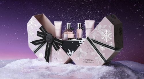 Pure Trade creates the festive outfit for Viktor&Rolf's Flowerbomb