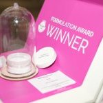 The Formulation/Ingredients award went to Japanese makeup manufacturer Toa Inc. for its Touch-Up Powder Cream