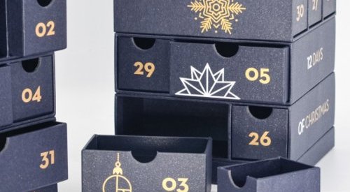 Rissmann turns the Advent calendar into a timeless concept