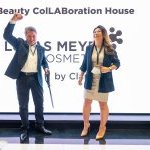 Christian Vang and Jackie Kim inaugurate Lucas Meyer Cosmetics' Beauty ColLABoration House near Los Angeles, California (Photo: Lucas Meyer Cosmetics by Clariant)