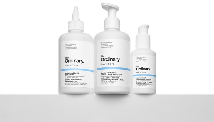 The Ordinary lance une ligne de soins corporels « efficaces et fonctionnels »