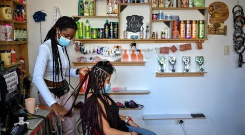 Embracing the Afro in revolt against Venezuela's 'bad hair' stereotype