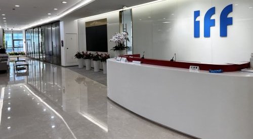 IFF modernise son centre d'innovation à Shanghai pour accélérer en Asie