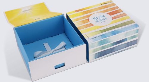 Procos unveils Sunshine Box, a new foldable box with a magnet-free closure