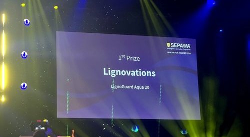 Lignovations awarded at SEPAWA for wood-based SPF booster LignoGuard