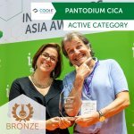 Codif TN was awarded Bronze in the Active Ingredients category at in-cosmetics Asia (Photo: in-cosmetics Asia)